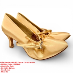 Giầy Standard Nữ BD Dance 125 Gót 6.5cm (125BD6P) - Satin Da