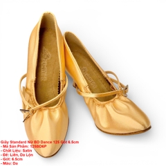 Giầy Standard Nữ BD Dance 125 Gót 6.5cm (125BD6P) - Satin Da