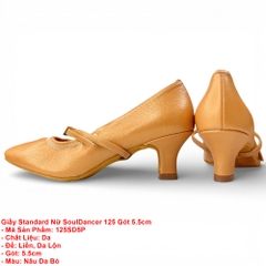 Giầy Standard Nữ SoulDancer 125 Gót 5.5cm (125SD5P) - Nâu Da Bò