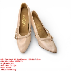 Giầy Standard Nữ SoulDancer 125 Gót 7.5cm (125SD7P) - Hồng