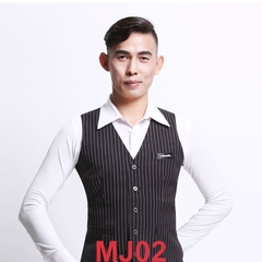 (Doubl) Áo Gile Nam (MJ02) - Đen + Size