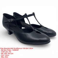 Giày Standard Nữ SoulDancer 135 Gót 3.5cm (135SD3P) - Đen