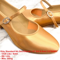 Giày Standard Nữ SoulDancer 137 Gót 6.5cm (137SD6P) - Satin