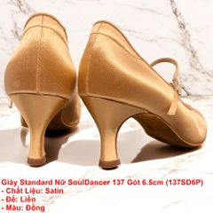 Giày Standard Nữ SoulDancer 137 Gót 6.5cm (137SD6P) - Satin