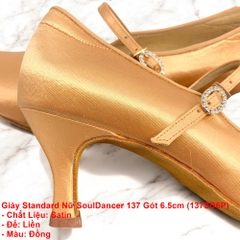 Giày Standard Nữ SoulDancer 137 Gót 6.5cm (137SD6P) - Satin