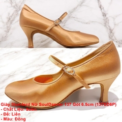 Giày Standard Nữ SoulDancer 137 Gót 6.5cm (137SD6P) - Satin