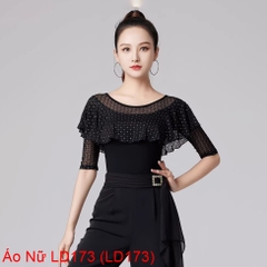 (CMJ) Áo Nữ LD173 (LD173) - Đen + Size