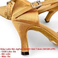 Giày Latin Nữ JigFoo 161281 Gót 7.5cm (161281J7P) - Da