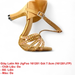 Giày Latin Nữ JigFoo 161281 Gót 7.5cm (161281J7P) - Da