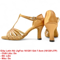 Giày Latin Nữ JigFoo 161281 Gót 7.5cm (161281J7P) - Da