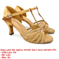 Giày Latin Nữ JigFoo 161281 Gót 7.5cm (161281J7P) - Da