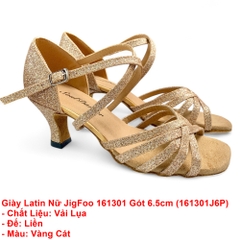 Giày Latin Nữ JigFoo 161301 Gót 6.5cm (161301J6P) - Vàng