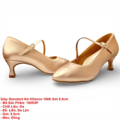 Giày Standard Nữ KDance 168K Gót 5.5cm (168K5P) - Đồng