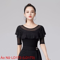 (CMJ) Áo Nữ LD173 (LD173) - Đen + Size