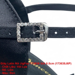 Giày Latin Nữ JigFoo 173638 Gót 6.5cm (173638J6P) - Đen