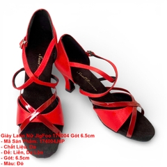 Giày Latin Nữ JigFoo 174004 Gót 6.5cm (174004J6P)  - Đỏ