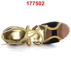Giày Latin Nữ JigFoo 177502 Gót 7.5cm (177502J7P) - Vàng