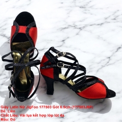 Giày Latin Nữ JigFoo 177503 Gót 6.5cm (177503J6P) - Đỏ