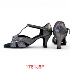 Giày Latin Nữ JigFoo 1781 Gót 6.5cm (1781J6P) - Đen