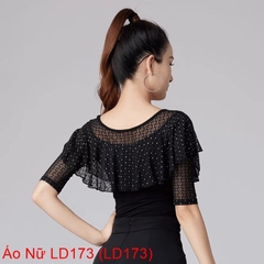 (CMJ) Áo Nữ LD173 (LD173) - Đen + Size
