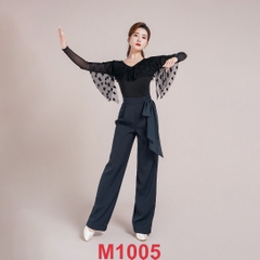 (M1005) Áo Nữ Dài Tay - Đen