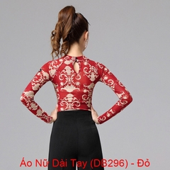 (Doubl) Áo Nữ Dài Tay (DB296) - Đỏ + Size