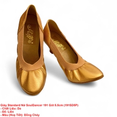 Giày Standard Nữ SoulDancer 191 Gót 5.5cm (191SD5P) - Đồng