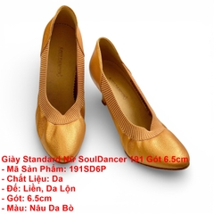 Giày Standard Nữ SoulDancer 191 Gót 6.5cm (191SD6P) - Nâu Da Bò