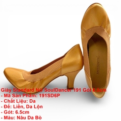 Giày Standard Nữ SoulDancer 191 Gót 6.5cm (191SD6P) - Nâu Da Bò