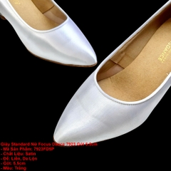 Giày Standard Nữ Focus Dance 7923 Gót 5.5cm (7923FD5P) - Trắng