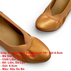 Giày Standard Nữ SoulDancer 191 Gót 6.5cm (191SD6P) - Nâu Da Bò