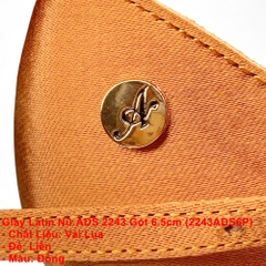 Giày Latin Nữ ADS 2243 Gót 6.5cm (2243ADS6P) - Nâu Da Bò + Size