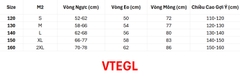 Váy Trẻ Em Giọt Lệ (VTEGL) - Xanh Nước Biển + Size