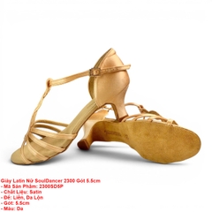 Giày Latin Nữ SoulDancer 2300 Gót 5.5cm (2300SD5P) - Da.