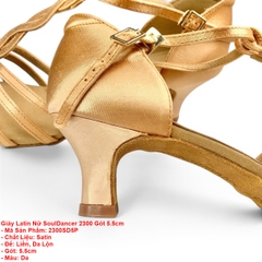 Giày Latin Nữ SoulDancer 2300 Gót 5.5cm (2300SD5P) - Da.