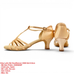 Giày Latin Nữ SoulDancer 2300 Gót 5.5cm (2300SD5P) - Da.