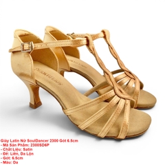 Giày Latin Nữ SoulDancer 2300 Gót 6.5cm (2300SD6P) - Da