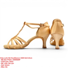 Giày Latin Nữ SoulDancer 2300 Gót 6.5cm (2300SD6P) - Da