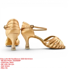 Giày Latin Nữ SoulDancer 2323 Gót 6.5cm (2323SD6P) - Da