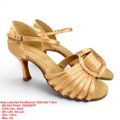 Giày Latin Nữ SoulDancer 2323 Gót 7.5cm (2323SD7P) - Da