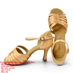 Giày Latin Nữ SoulDancer 2323 Gót 7.5cm (2323SD7P) - Da