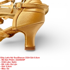 Giày Latin Nữ SoulDancer 2324 Gót 5.5cm (2324SD5P) - Da