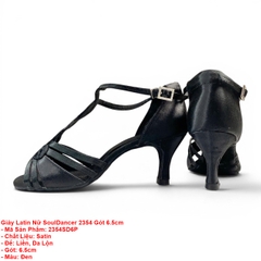 Giày Latin Nữ SoulDancer 2354 Gót 6.5cm (2354SD6P) - Đen