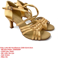 Giày Latin Nữ SoulDancer 2360 Gót 6.5cm (2360SD6P) - Da
