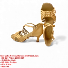 Giày Latin Nữ SoulDancer 2360 Gót 6.5cm (2360SD6P) - Da
