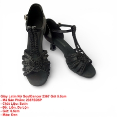 Giày Latin Nữ SoulDancer 2367 Gót 5.5cm (2367SD5P) - Đen