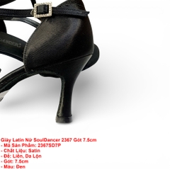 Giày Latin Nữ SoulDancer 2367 Gót 7.5cm (2367SD7P) - Đen
