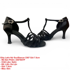Giày Latin Nữ SoulDancer 2367 Gót 7.5cm (2367SD7P) - Đen