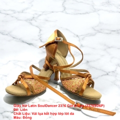 Giày Nữ Latin SoulDancer 2376 Gót 6.5cm (2376SD6P) - Nâu Da Bò