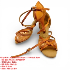 Giày Nữ Latin SoulDancer 2376 Gót 8.5cm (2376SD8P) - Nâu Da Bò